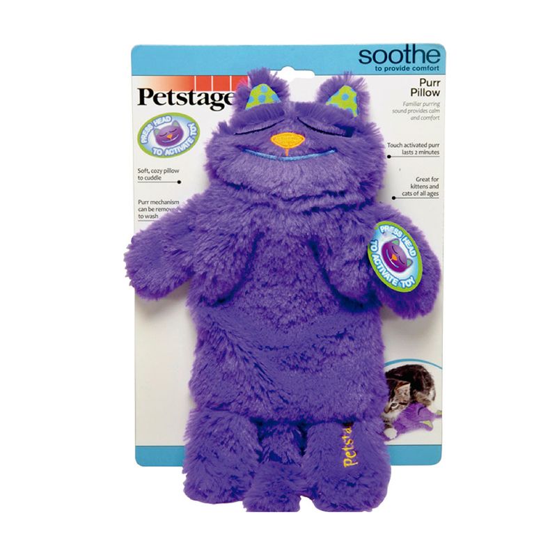 Gato de best sale peluche que ronronea