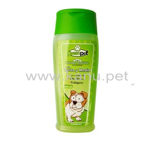 Shampoo Emol. Pelo Corto y Medio x 200 M para perro