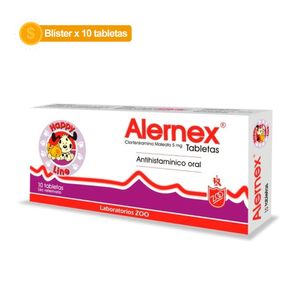 Alernex Blister x 10 Tabletas Para Perro