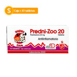Predni-Zoo 20 Mg Caja x 10 Para todos