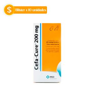 Cefa Cure 200 Mg Blister x 10 Para Todos