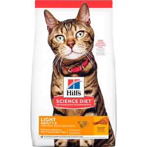 Alimento para gato -Hills Felino Adulto Light