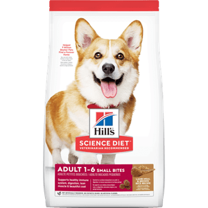 Alimento para perro -Hills Adulto Cordero Arroz Small Bites