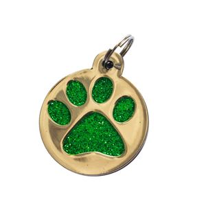 Medalla Huella Verde Ref 33 Para Perro