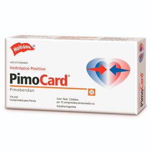 Pimocard 5 Mg Blister x 10 Para Perro