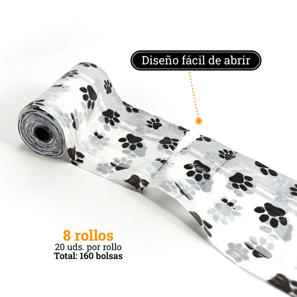 Dispensador De Bolsas Para Desechos De Perros, Material Reciclado Incluye  15 Bolsas - Hundsport