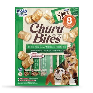 Alimento Para Perro - Inaba Churu Bites Pollo y Atun 8 Und
