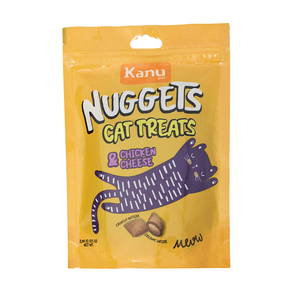 Kanu Pet Nuggets Pollo y Queso Para Gato 85 GR