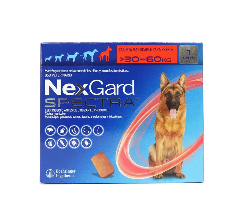 Antipulgas Nexgard spectra 30 60 kg para perro envio gratis Tienda de Mascotas Online Kanu